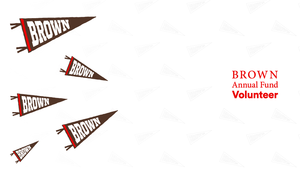 Pennant graphics over a pattern of pennants.