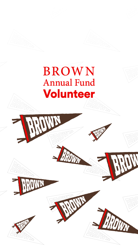 Pennat graphics over a pattern of pennants.