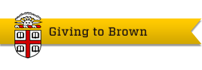 Giving to Brown