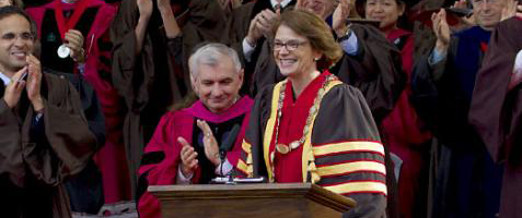 Inauguration of Brown University's 19th President