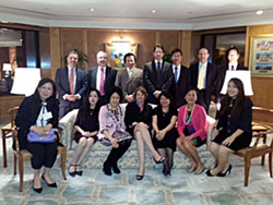 President Paxson Travels to Hong Kong