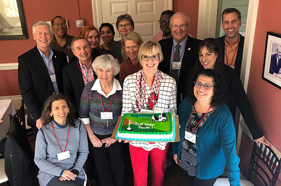 Paula with ACL Board