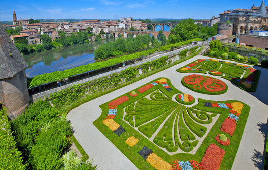 A castle along the Rhines in France