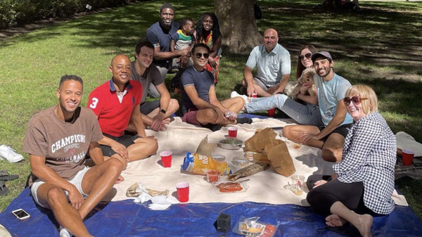 Brown Club of Philadelphia picnic scene