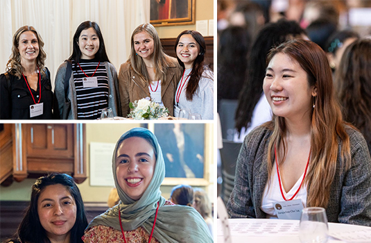 A collage of photos from the WLC Launch Pad event.