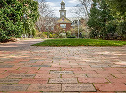 Alumni bricks on Maddock