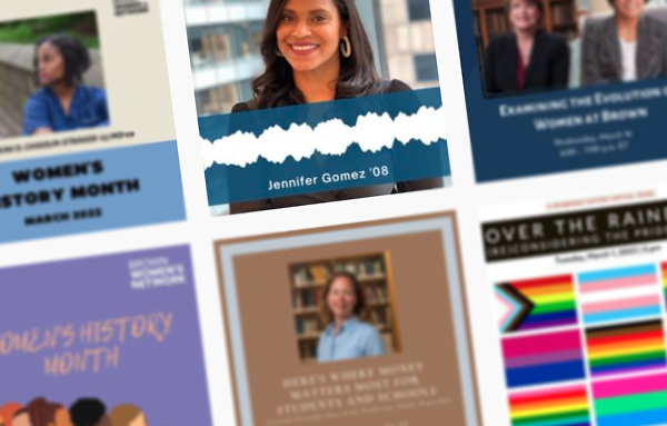 Women's History Month Brown Women's Network Instagram image
