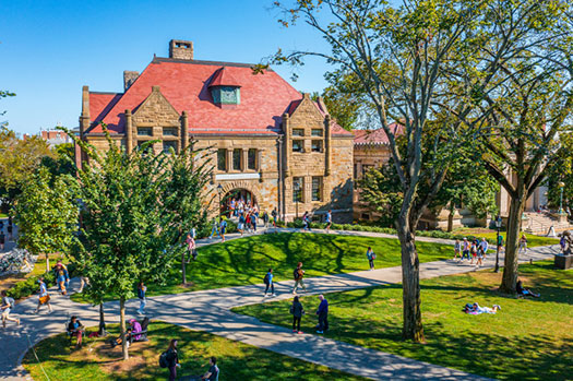 Maddock Alumni Center building exterior