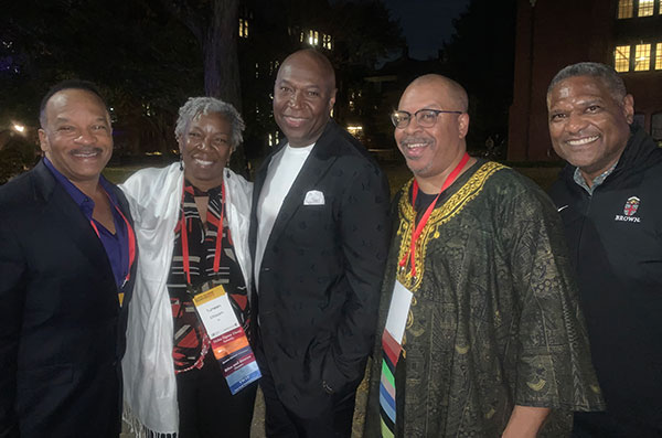 Harry Holt and friends at Black Alumni Reunion